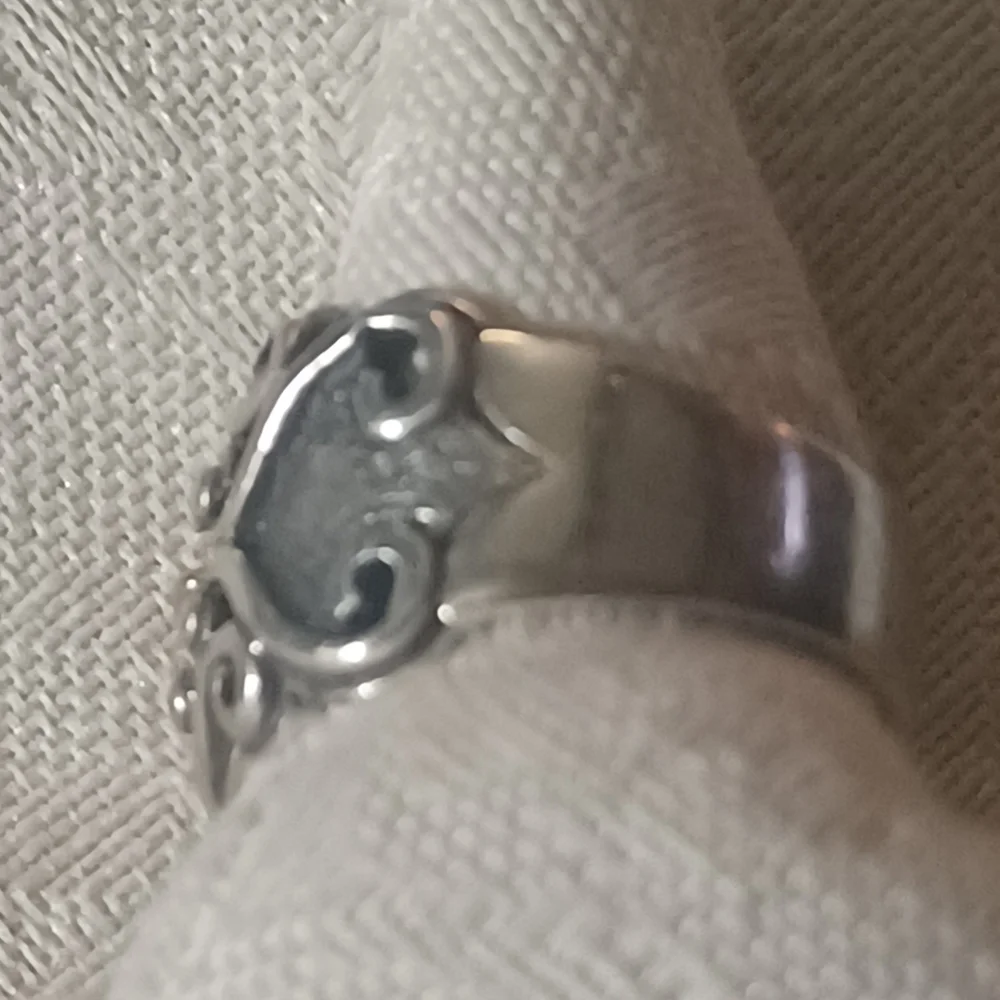 Konstantino Diamond Scroll Ring, SS &18k, Size 5.5 - Picture 6 of 13